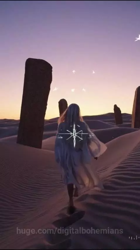 Sacred Desert - made with Sora and UDIO by digitalbohemians