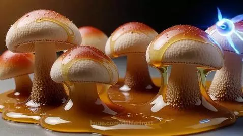 Shroom honey Harvesting by quantum light by dablerfrost