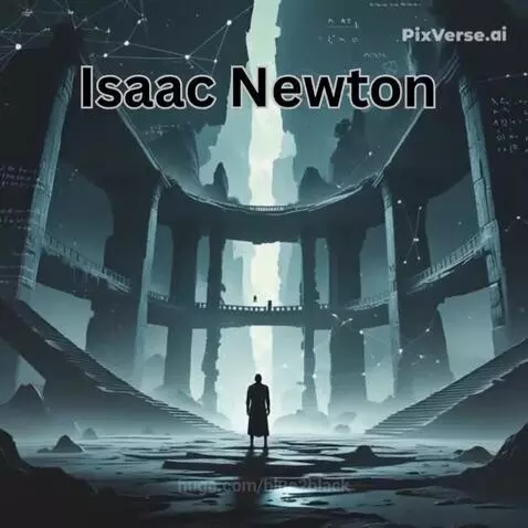 Isaac Newton - Shoulders of Giants by blue2black