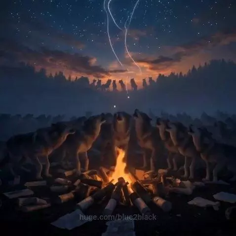 Poets Howling by blue2black