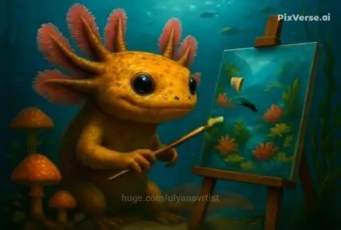 Little Painter by ulyanavrtist