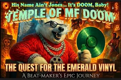 The Temple Of MF DOOM: The quest for the Last Emerald LP by neonx
