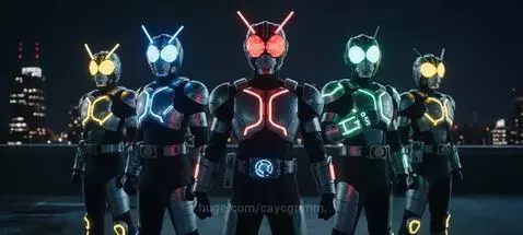 URBAN KAMEN RIDER by caycgrimm