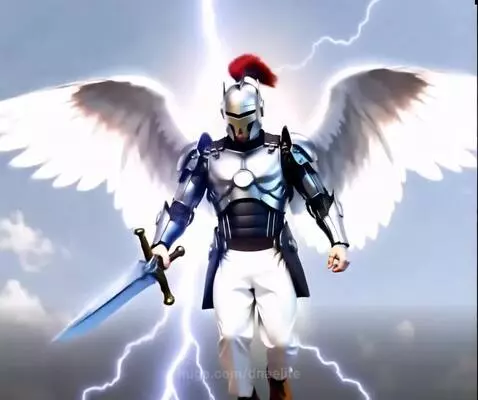 Receiving God's armor for battle by dnaelite
