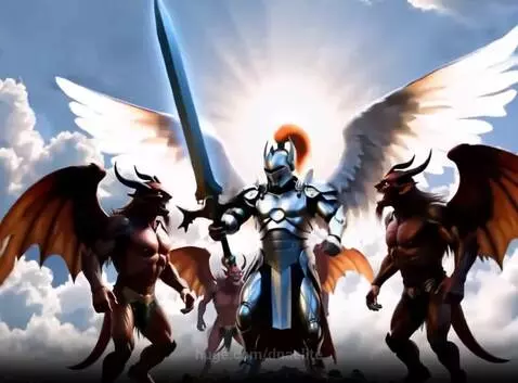 The Angel shows his power. by dnaelite