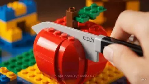 Lego Slice by synesthesia