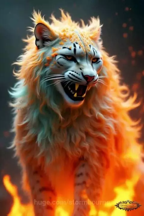 Kasha Roars by stormbourne