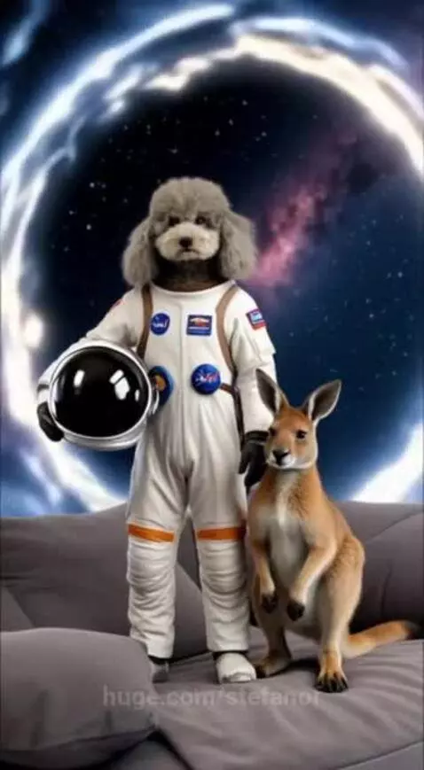 Theo the astronaut by stefanof