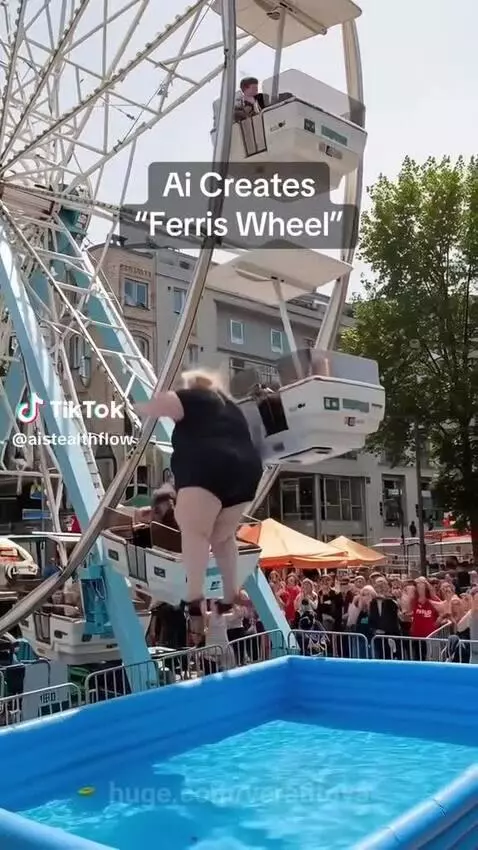 AI creates ferris wheel tragedy by veratitova