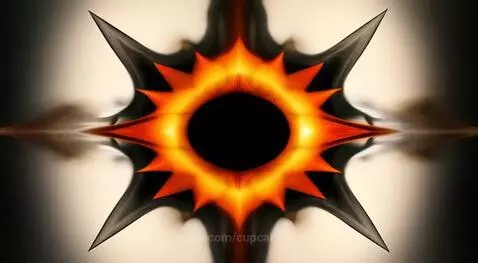 Solar Eclipse Mandala by cupcakegirl