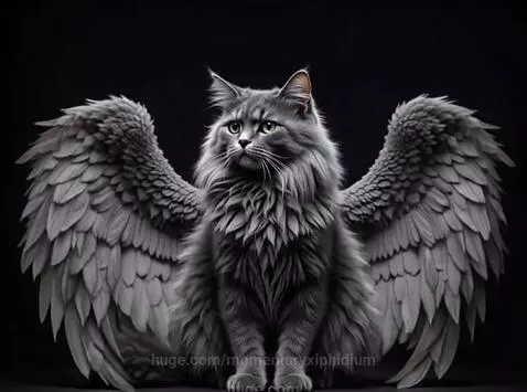 Летающий кот by momentaryxiphidium