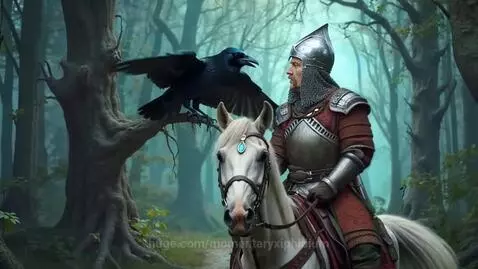 Ворон и воин by momentaryxiphidium