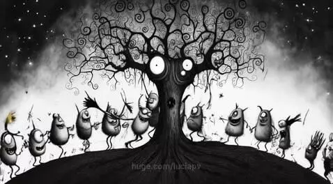 The Magical tree by luciapv