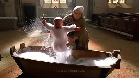 Throwing the Baby Out With the Bathwater. Whoops by sproutz