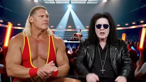 Was supposed to be Hulk Hogan and Ozzy Osborne, but I'll tak... by sproutz