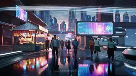 Dystopian dreams igniting the skyline! 🌃✨🚀 

Epic energy rip... by eddiego