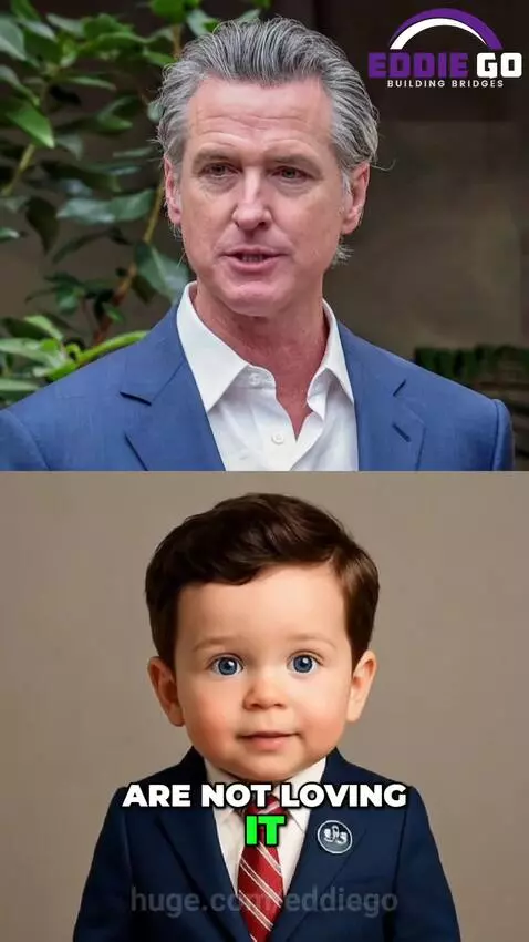 Baby news anchor reporting on In-N-Out CEO Lynsi Snyder's move to Tennessee from California.