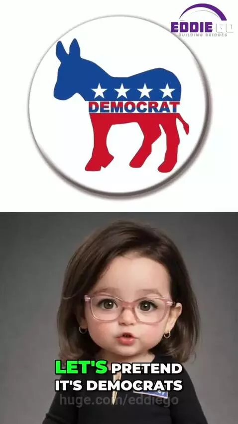 Cartoon baby character Kennedy delivering political commentary with imagery of police and arrested journalists.