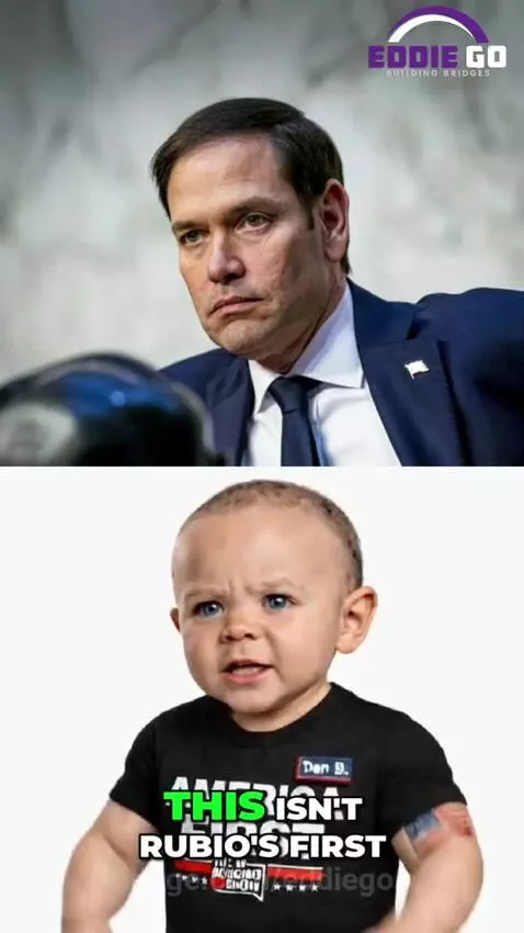 Senator Jim Risch banging his gavel during a chaotic Venezuela hearing with a protester.