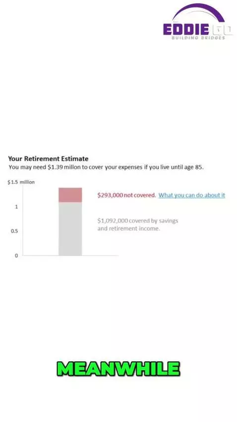 Baby holding a piggy bank with a trophy turning into aluminum foil, symbolizing retirement savings.