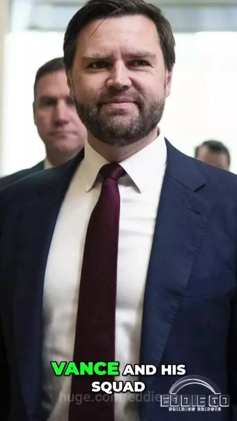 Toddler dressed as a news anchor reporting on Trump's fraud task force booting California providers.