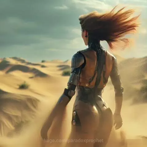 Replicant Models Of The Desert by paradoxprophet
