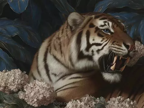 Wild nature and tigers by aiflaneur
