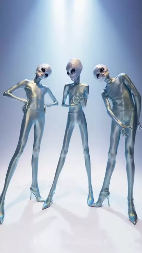 Espresso Macchiato Aliens dance by aiflaneur
