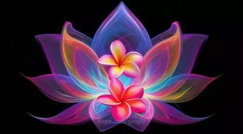 Fractal flower fun by gingin