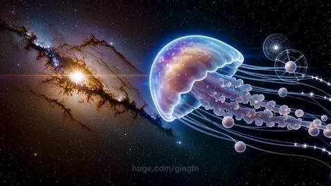 Cosmic jellyfish by gingin