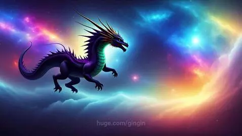 Galaxy dragon by gingin