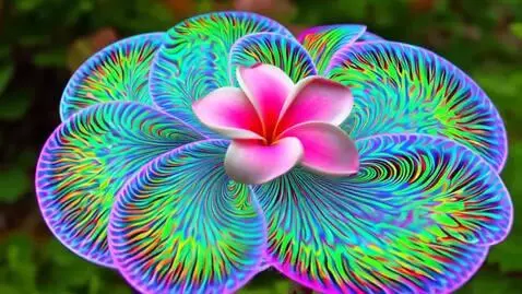 Single plumeria vibration by gingin