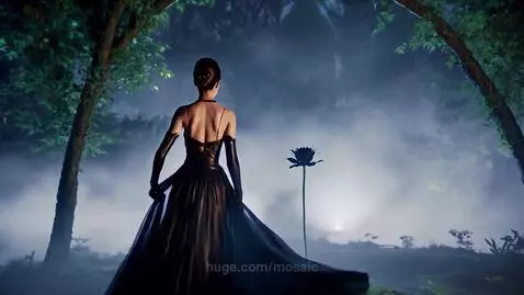 The Black Bloom by mosaic