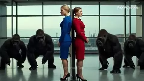 В каждом офисе есть пара обезьян. by leo