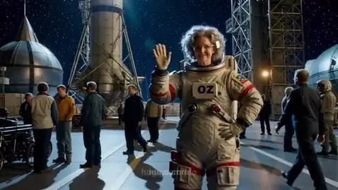 Зинаида Рудольфовна перед полетом в космос by leo