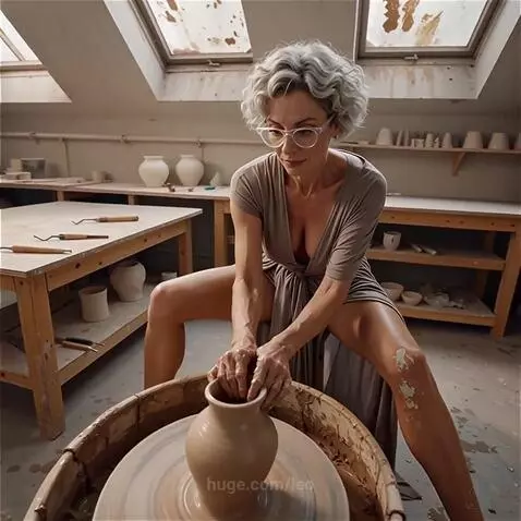 Зина в мастерской by leo