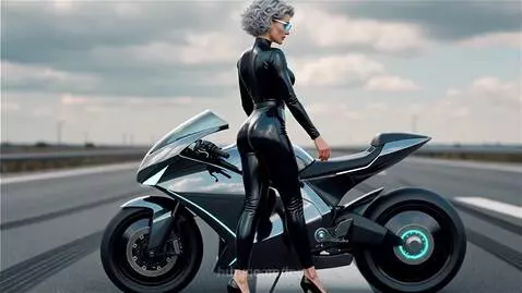 Зина купила мотоцикл by leo