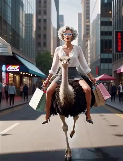 Зина опоздавшая на автобус by leo