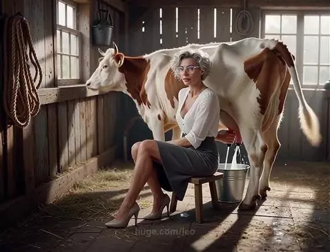 Зина еще та доярка by leo