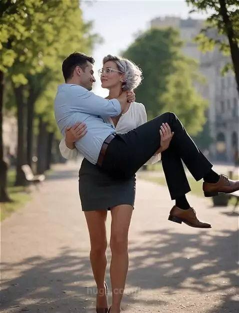 Такого Гошу Зина готова носить на руках. by leo