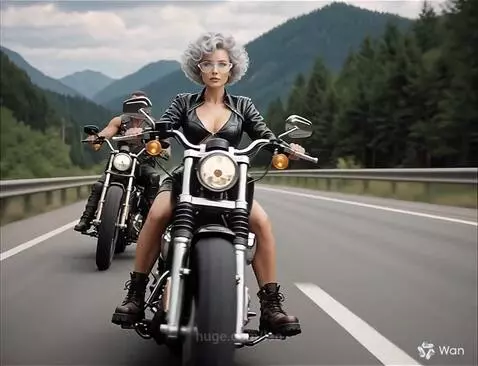 Зина и Гоша едут на слет байкеров by leo