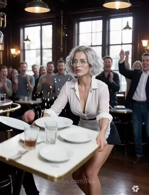 Зинаида недовольна оставленными посетителем чаевыми. by leo