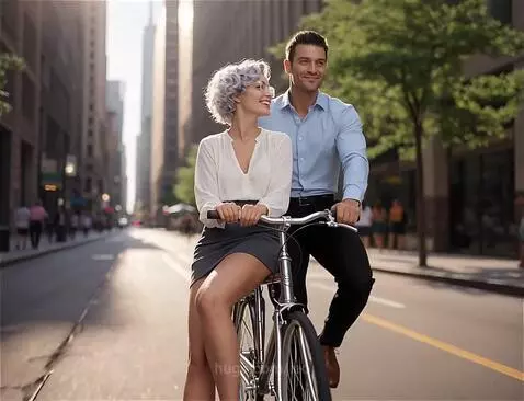 Гоша для Зины изобрел велосипед by leo