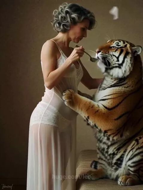 Зина и ее котенок by leo