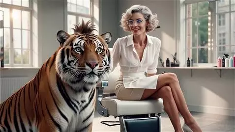 Тигр в шоке by leo