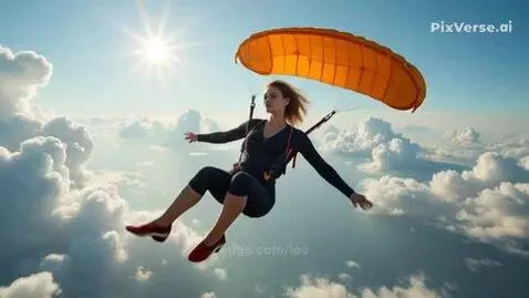 первый прыжок by leo