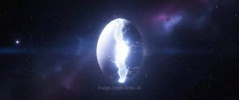 Cosmic Egg:  Dawn of Creation by kvn-ai