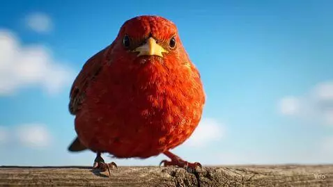 red angry birds by jhellenai