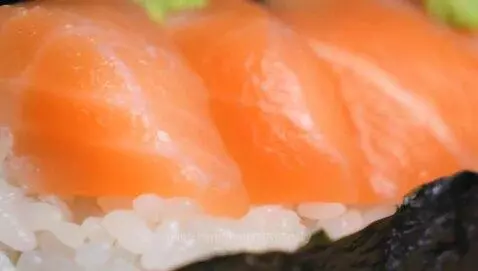 appetising sushi by manvsgreenary
