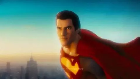 Superman flying across the sky! by driver